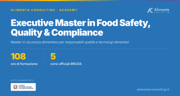 Executive Master in Food Safety, Quality & Compliance, percorso con cinque corsi ufficiali BRCGS