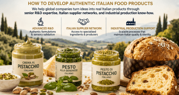 Develop Authentic Italian Products in Italy